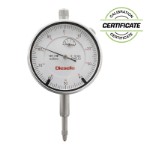 Mätur 0-5 x 0,01 mm DIN 878 platt baksida + baksida med ögla (Inkl. Certifikat)